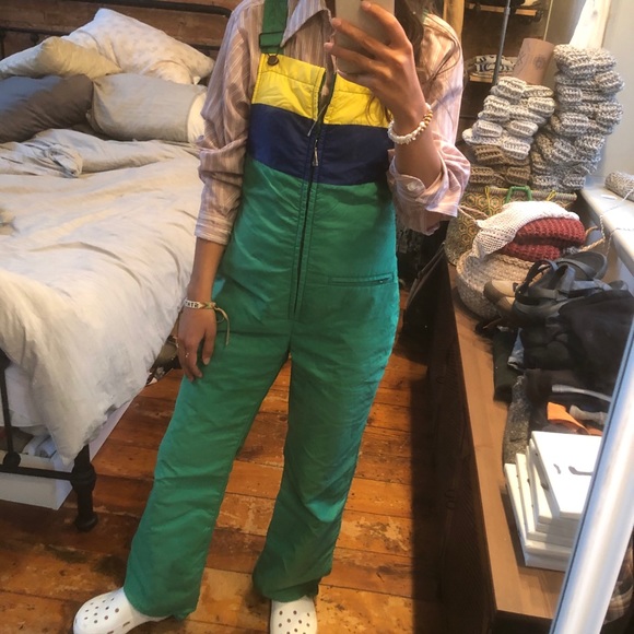 Vintage Pants - Vintage ski overalls